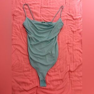 Sleek Blue/Aqua Bodysuit